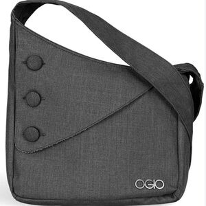 OGIO Brooklyn Crossbody Purse Tablet DARK GRAY Shoulder Bag Satchel Case NEW